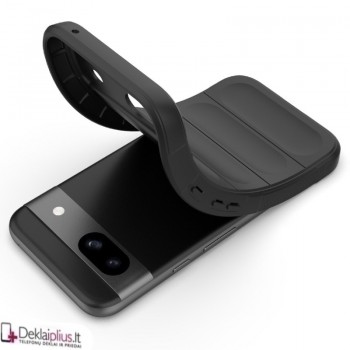 Magic Shield guminis dėklas - juodas (Google Pixel 8A)